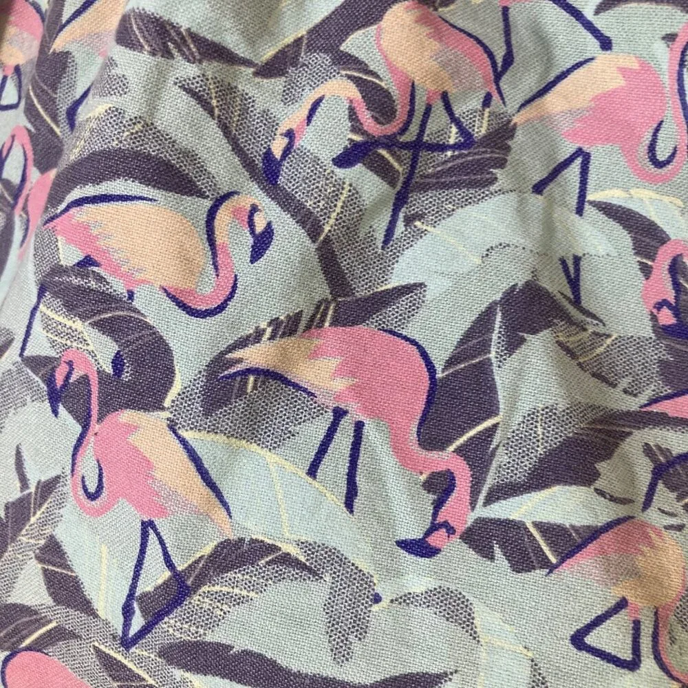 Mens Southern Marsh Hanover Boxer Pink Flamingos Green S Cotton‎